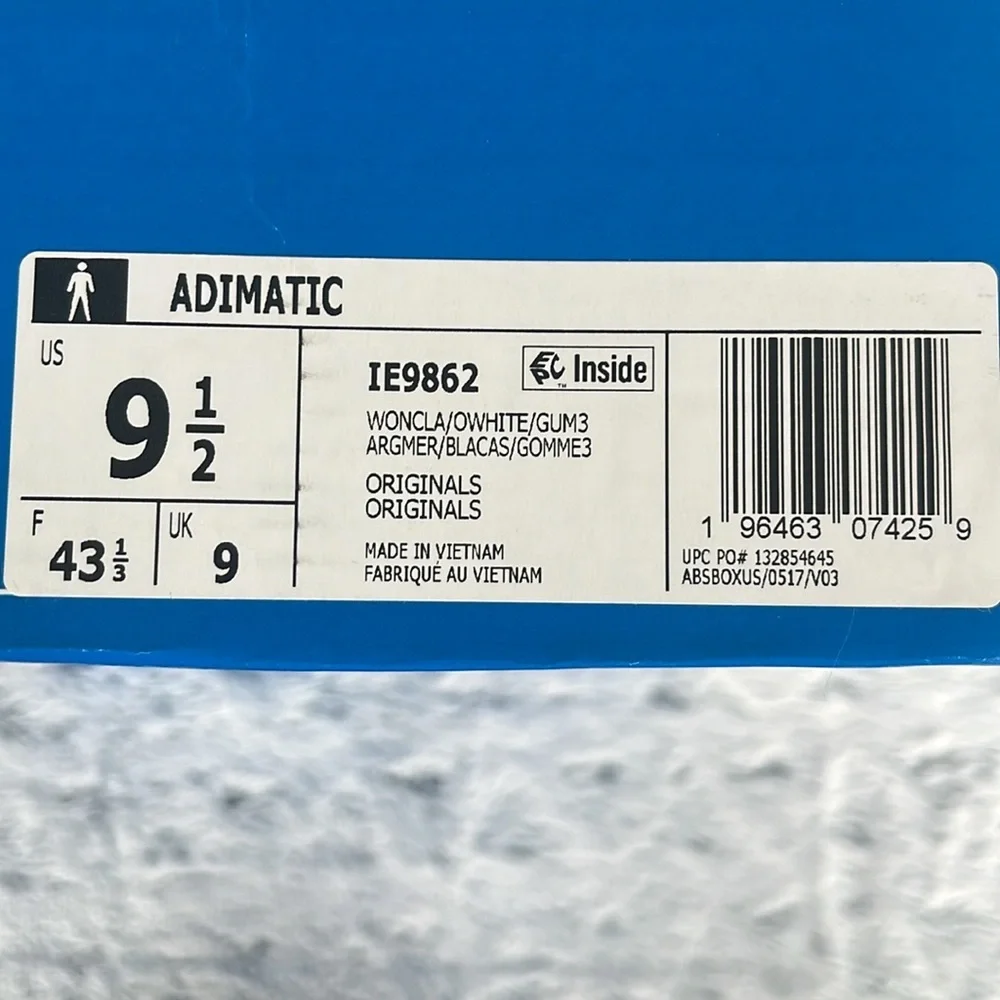 Men’s Adidas Adimatic Sneakers - Wonder Clay & Gum